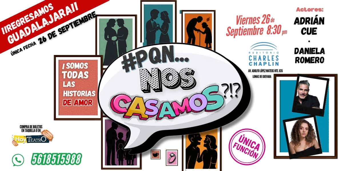 Banner principal que anuncia la obra Guadalajara