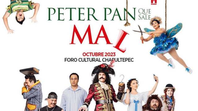 Promoción para Peter Pan que sale mal